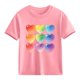 thumbnail image 1 of Blusas y camisas de manga corta con cuello redondo para niños y niñas, camisetas gráficas de manga corta, blusas con estampados bonitos para la temporada escolar., 1 of 9