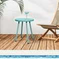 thumbnail image 6 of Werph End Table Living Room Side Table, Round Accent Table Small Side Table Nightstand with 4 Legs, Modern Home Decor Coffee Table for Bedroom, Office, Small Space,Blue, 6 of 8