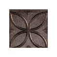 thumbnail image 2 of FASÄDE Rings Decorative Vinyl Backsplash Panel in Smoked Pewter (6X6 Inch Sample), 2 of 3