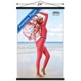 thumbnail image 3 of Sports Illustrated: Swimsuit Edition - Halima Aden 20 Wall Poster with Magnetic Frame, 22.375" x 34", 3 of 5