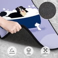 thumbnail image 3 of Honeii Bernese Mountain Dog Sitting Bath Tub Print Car Foot Mat Four-Piece Set - Front & Rear Universal Car Floor Mats for SUVs, Trucks, Sedans, 3 of 7