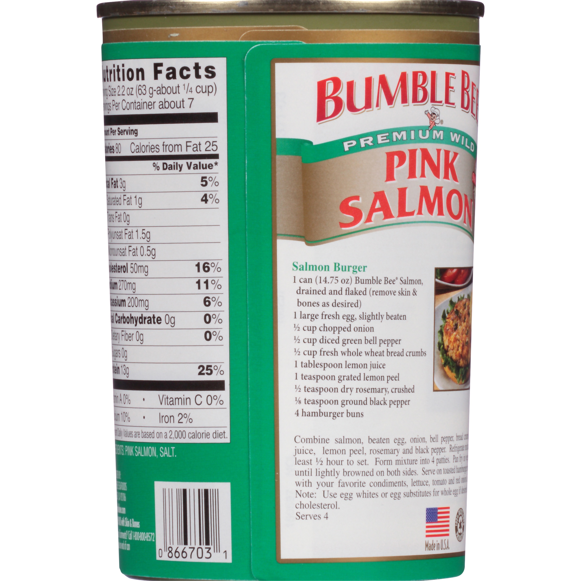 Bumblebee Canned Salmon Nutrition Facts Runners High Nutrition