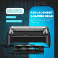 thumbnail image 4 of 3PCS Shaver Foil and Blade Compatible with 20S 10B 20B 1000 Series Shaver Head, 4 of 5