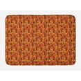 thumbnail image 1 of Hedgehog Bath Mat, Autumn Season Nature in the Woodlands Organic Wild Outdoors Themed Illustration, Plush Bathroom Decor Mat with Non Slip Backing, 29.5" X 17.5", Multicolor, by Ambesonne, 1 of 2