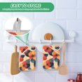 thumbnail image 4 of Yayeee Pot Holders Kitchen Heat Resistant with Pocket 7"x9.8" Cotton Oven Cooking Hot Pads, Flowers Pattern, 4 of 7