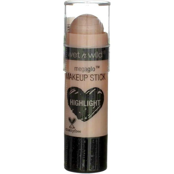 Wet n Wild MegaGlo Makeup Stick Highlight, When The Nude Strikes 800, 0.6 oz (3 Pack)
