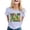 Light Gray, variant on Women Casual Festival Beverage Print Tees Everyday Style Vibe Tops For Spring Summer Autumn Workout Tops for Women