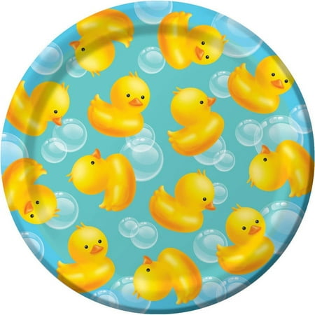 Bubble Bath Dessert Plates, 8-Pack