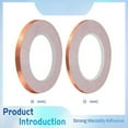 thumbnail image 6 of 5mm Backed Copper Foil Tape for Stained Glass (2Roll), 6 of 6