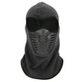 thumbnail image 2 of Winter Windproof Ski Fleece Face Cover, Practical Wear  Comfortable Winter Neck Warmer Windproof Face Cover  For Riding For Motorcycle Blue,Black,Dark Gray, 2 of 8