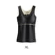 thumbnail image 2 of Qarigey Ropa interior térmica de invierno para mujer, Top de alta elasticidad para mantener el calor, chaleco básico adelgazante informal, accesorio de Camisetas sin mangas XL negro Qarigey  AP013374-02, 2 of 6