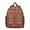 Geometric Triangle Brown, variant on Geometric Diamond Black Pattern Backpack for School, Cute School Bag with Adjustable Shoulder Straps and Padded Back, 13.8"x11.4"x6"
