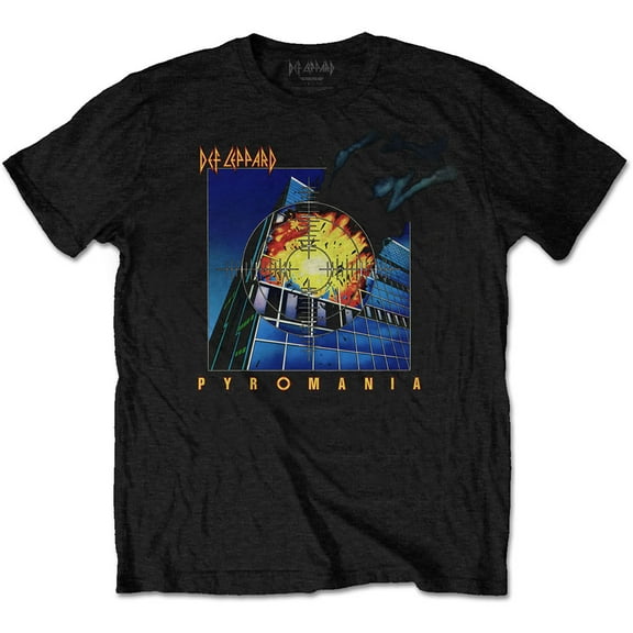 Def Leppard Unisex T-Shirt Pyromania (Small)
