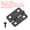 Black, variant on Uxcell Small Butt Hinges 0.7 inch Jewelry Box Hinge with Screw for Jewelry Wooden Boxes Black 12 Pack