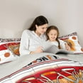 thumbnail image 5 of Homewish Orange Basketball 2pcs Bedding Comforter Set For Teens,Sport Theme Twin Comforter Sets,Ball Game Breathable Bedding Set,Luxury Bedroom Decor,Reversible, 5 of 8