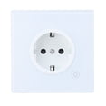 thumbnail image 3 of Smart Socket Outlet, 1 Way  Remote Control Flexible 16A Cycle And Random Intelligent Timing Socket  For Home WK-EU16Mfor ZigBee Type, 3 of 8