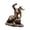 Bronze, variant on Dualoai Bull Bear Fight Statue Artwork Resin Figurine for Office Living Room Bedroom Bronze