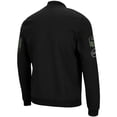 thumbnail image 4 of Men's Colosseum Black Nebraska Huskers OHT Military Appreciation High-Speed Bomber Full-Zip Jacket, 4 of 4