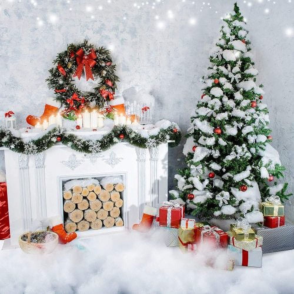 Sunjoy Tech Christmas Fake Snow Decor Like Fluffy Snow Fiber Artificial Snow  Indoor Snow Blanket for Winter Mantle Village, Nativity and Christmas  Decoration 