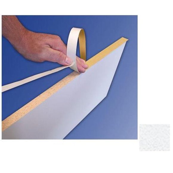 Fastcap Fcfesp 1516 250Wh .94 Po X 250 Pieds Bord Rapide Finition Pvc - Blanc