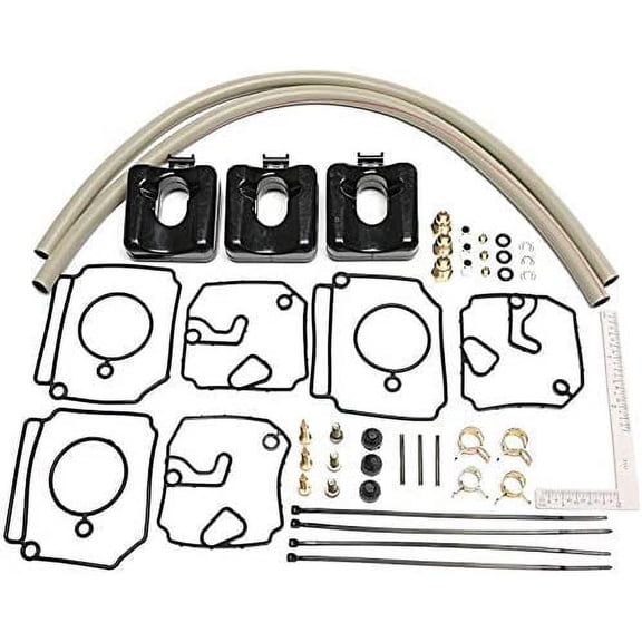 iFJF Carburetor Repair Kit for Yamaha 40-50HP 2-Stroke Outboards Carburetor Replaces Yamaha 6H4-W0093-03-00 6H4-W0093-02-00 Sierra 18-7768