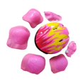 thumbnail image 4 of Almencla 7 Pieces/Set Bike Helmet Cap Teens Skateboard Helmet for Skate Pink, 4 of 8