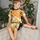 thumbnail image 4 of Balery Sunflower Gnomes 2 Conjunto de Pijama Infantil de Manga Corta con Estampado – Ropa de Dormir de Algodón Suave-3X-Large, 4 of 6