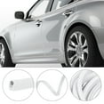 thumbnail image 3 of Unique Bargains Length Car Door Edge Guards Protector Scratch Proof Trim Body Strip U Shape for SUV Rearview, 3 of 7