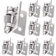 thumbnail image 1 of 10 piezas Bisagras de resorte Bisagras de cierre automático Bisagras de puerta exterior Bisagras de puerta de cierre automático Bisagras de alta resistencia, 1 of 2