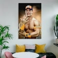 thumbnail image 6 of John Cena Poster, Canvas Wall Hanging Art Painting, Artwork Print for Home Decor Bedroom Living Room Dorm, Unframe, 6 of 8