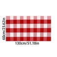 thumbnail image 2 of Area Rug, 24"x51" Pink and White Checkered Rug Plaid Outdoor Rugs, Soft Machine Washable Cotton Woven Welcome Mat Area Rugs for Home Decor, Bedroom, Doormat, Balcony, Porch, Patio, 2 of 2