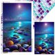 thumbnail image 1 of 5D DIY Con Taladro Mar Fluorescente Arte para El 55x90cm, 1 of 9