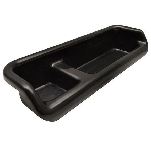 Triton Boat Footrest Tray 795-TR120265 | Black 16 7/8 x 5 1/4 Inch