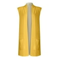 thumbnail image 3 of BLCHUNen Long Cardigan for Women Sleeveless Open Front Lightweight Breathable Stretch Casual Summer Outwear, 3 of 4