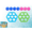 #04924260522003A2 D, variant on Diving Gem Pool Toy Set - 2 Treasure Chests with 24 Colorful Diamond Diving Toys Underwater Sinking Dive Gemstones for Swimming