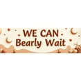thumbnail image 4 of LUUFILx Teddy Bear We Can Bearly Wait Banner with Balloons Roses Baby Shower Backdrop Background Photography Props Party Supplies Decorations, 4 of 8