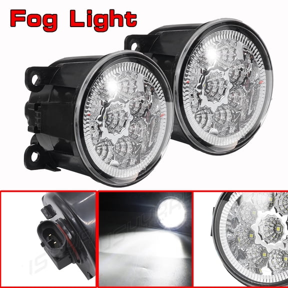 For 2012-2014 Acura TL Clear Lens Bumper Fog Lights Lamps Replacement Left Right