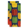 thumbnail image 2 of T-fal Print Fiber Reactive Kitchen Towel, Two Pack, Peppers, 2 of 6