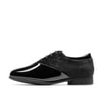 thumbnail image 2 of Bruno Marc Boys Dress Shoes Formal Patent Velvet Tuxedo Oxford Shoes, 2 of 4