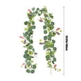 thumbnail image 3 of Clearance Under $5 Boovnll 5.9FT Eucalyptus Garland, Artificial Flower Garland Wreath Vines Green Spring Garland for Home, Farm, Fireplace, Table, Wall, Wedding Arch, Party Decor, Garland, 3 of 6