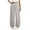 Gray, variant on Middle School Girls Solid Color Casual Elastic Waistband Wide Leg Pants Casual Pants Long Pants Sweat Pants Teen Girls Girls Size 8 Sweatpants