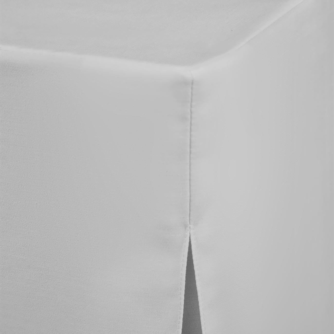Tablevogue 60" x 30" Fitted Tablecoth Cover, Multiple Colors and Sizes Available