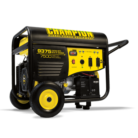 Champion 100219 7500-Watt Portable Generator with Electric Start and 25-ft. Extension (Best Rated 7500 Watt Generator)