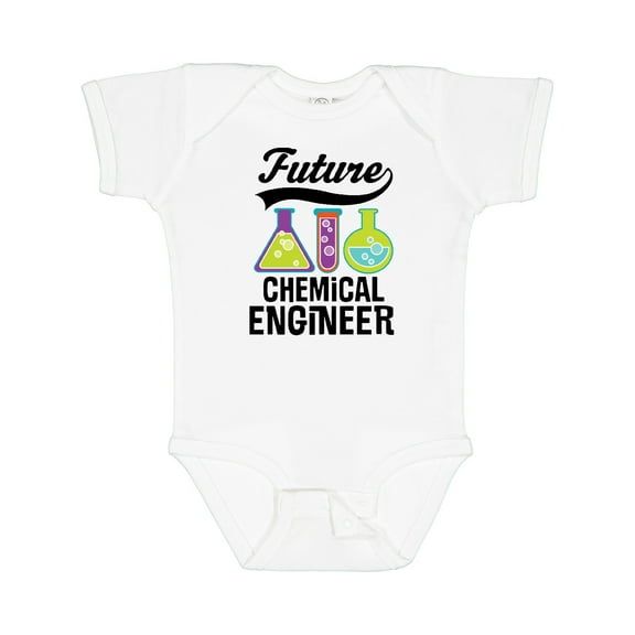 Inktastic Future Chemical Engineer Boys or Girls Baby Bodysuit
