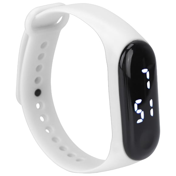 Mantería Deportes Deportivos Pantalla Táctil Digital LED Mejorado, Reloj Deportivo Movimiento Electrónico Con Correa Silicona Y Espejo Plástico Para Mujeres Estudiantes