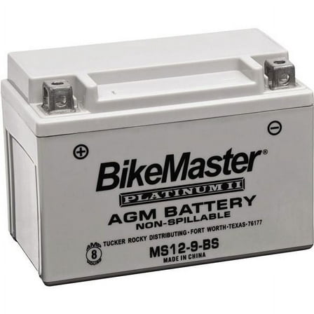 Bikemaster Agm Ms12-7L-Bs Motorcycle Battery Compatible For Aprilia Mojito 150 2007 HTX7L-FA
