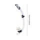 thumbnail image 4 of Tubo Snorkel para Buceo Respiración Boquillas Silicona Seco Adultos, 4 of 9
