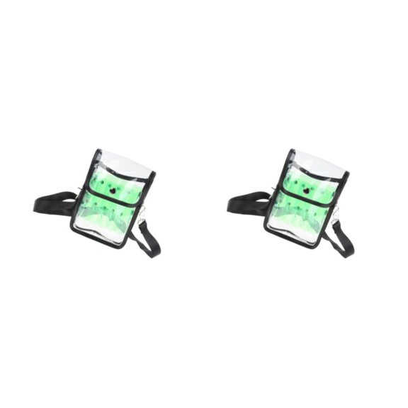 Vogacara Pro Hair Holster Pouch Holder Hair Tools Stylist Barber Bag Clippers Verde 2Conjunto