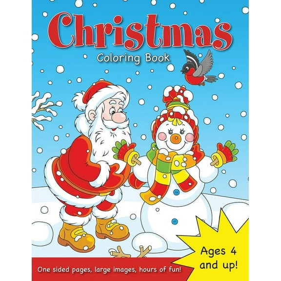 Christmas Coloring Book for Kids Ages 4-8!, (Paperback)