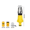 thumbnail image 2 of sruoe High Pressure Water Spray, Water Nozzles for Hose, Garden Washer Hose Nozzles, Multifunction Cleaning Watering Nozzle Household, Pressure Spray Gun for Car Washing, Lawn and Patio, 2 of 7
